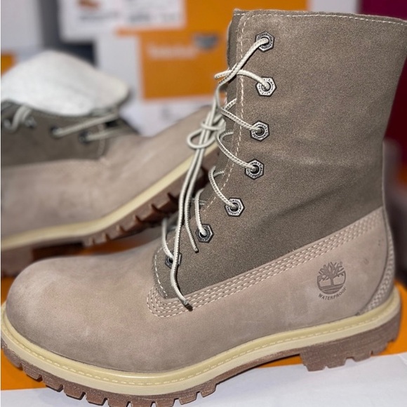 Authentic Teddy Fleece Fold-Down WP - Women's Winter Boots - Picture 4 of 6